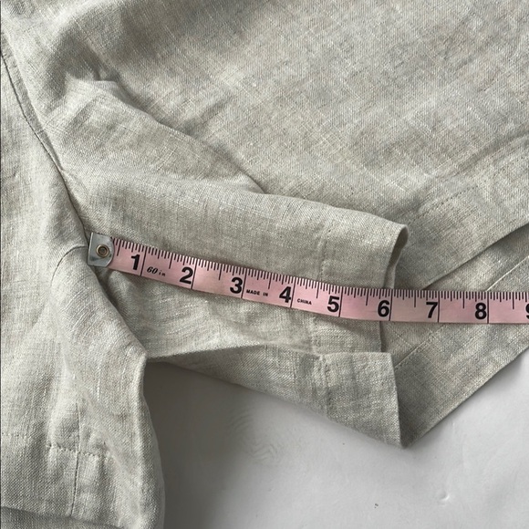 Talbots Pink and Beige/Tan Shorts Linen Relaxed Fit 3X Petite Set of 2 Bundle - Picture 12 of 15